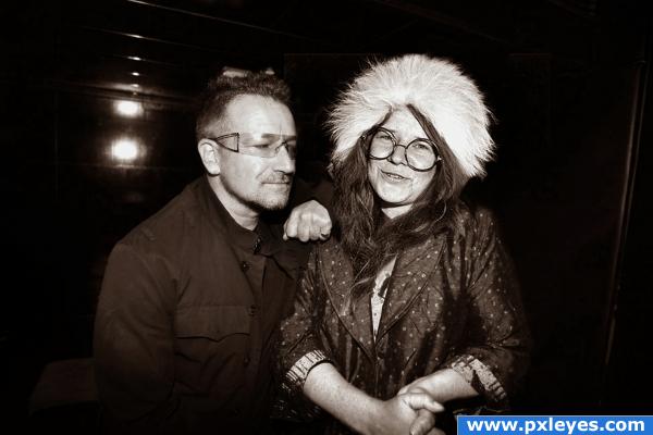 Bono and Janis